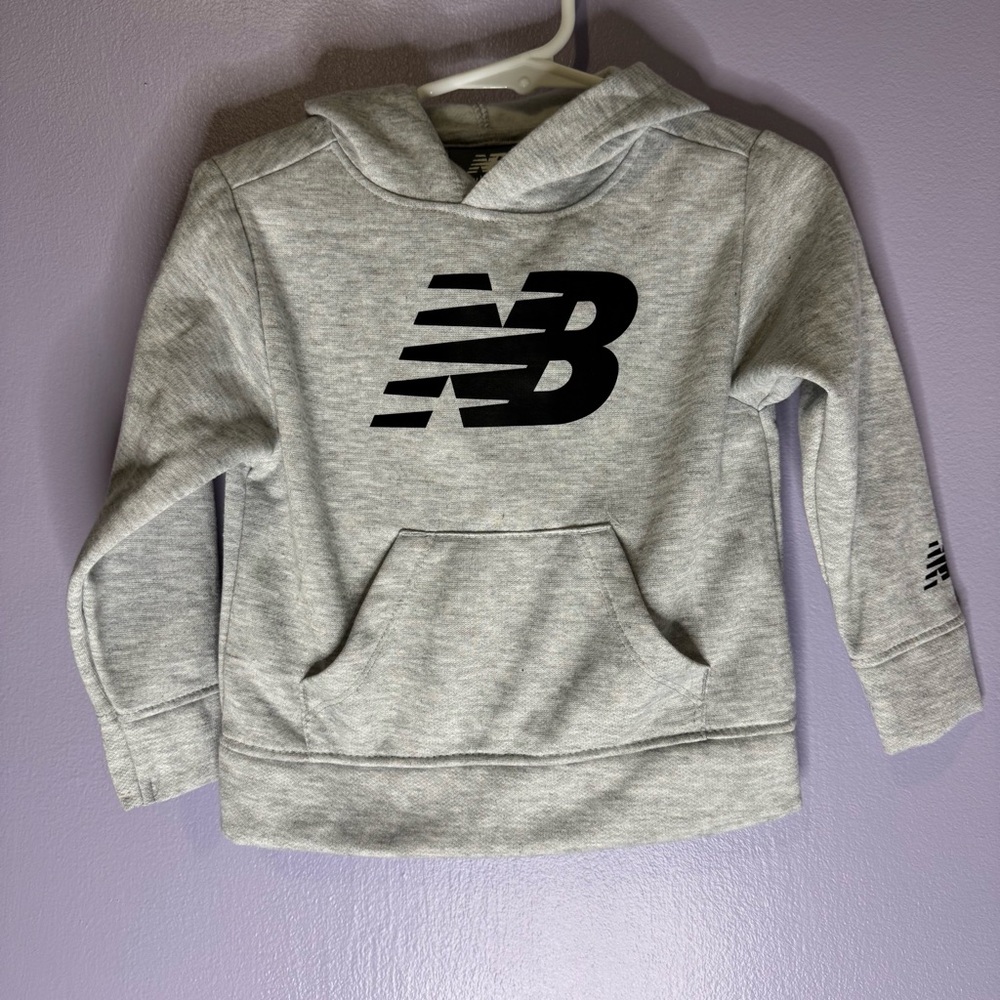 New Balance Kids Gray Hoodie 24mos